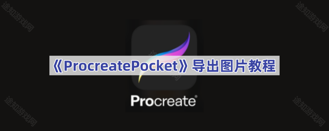 《ProcreatePocket》导出图片教程
