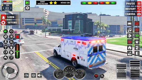 US紧急救护车3D截图1